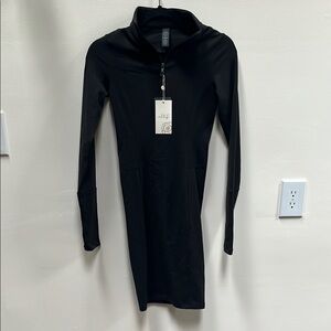 Black Women's Longsleeve Dress